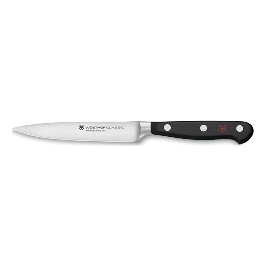 Wüsthof - Cuchillo de cocina para verduras CLASSIC 12 cm negro