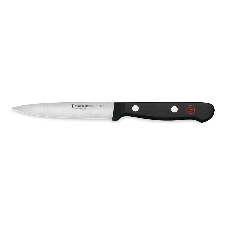 Wüsthof - Cuchillo de cocina para verduras GOURMET 10 cm negro
