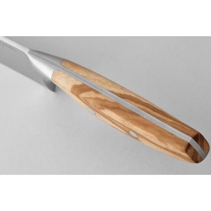 Wüsthof - Cuchillo de cocina santoku AMICI 17 cm madera de olivo