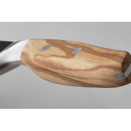 Wüsthof - Cuchillo de cocina santoku AMICI 17 cm madera de olivo