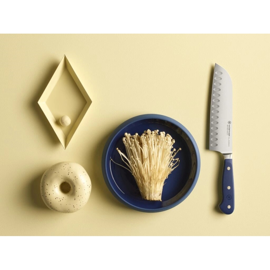 Wüsthof - Cuchillo de cocina santoku CLASSIC COLOUR 17 cm azul