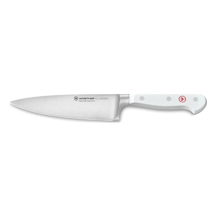 Wüsthof - Cuchillo de cocinero CLASSIC 16 cm blanco