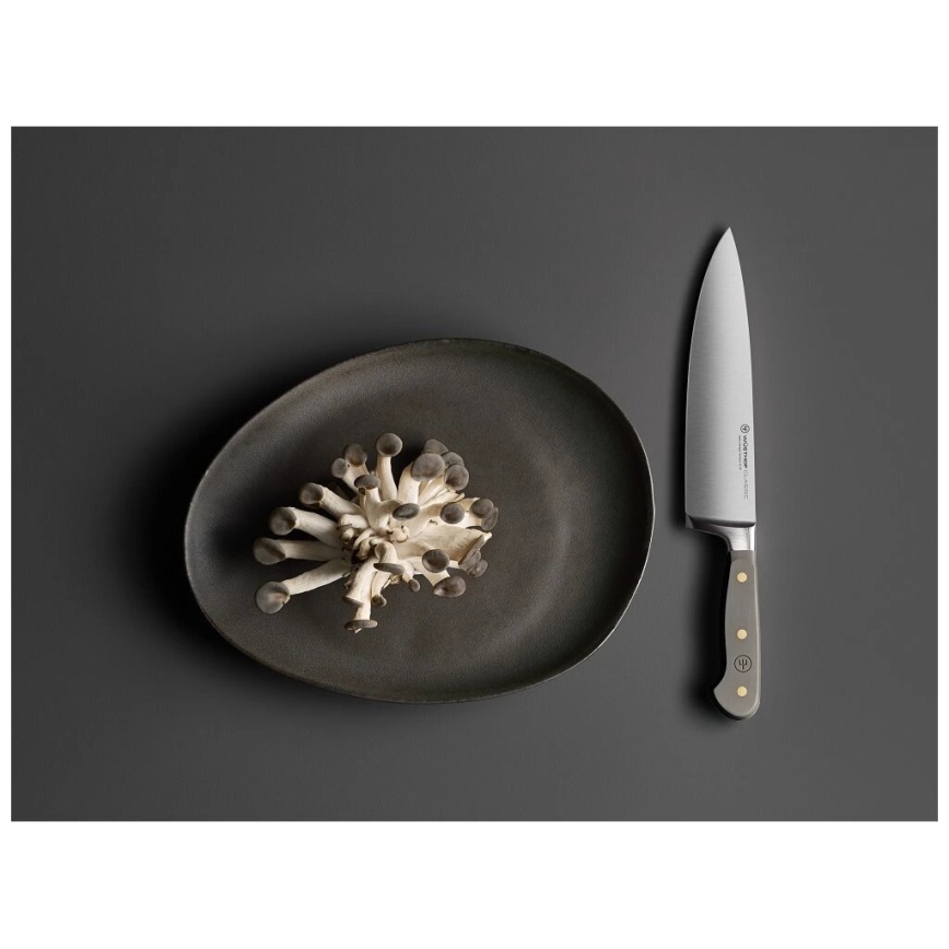 Wüsthof - Cuchillo de cocinero CLASSIC COLOUR 20 cm gris
