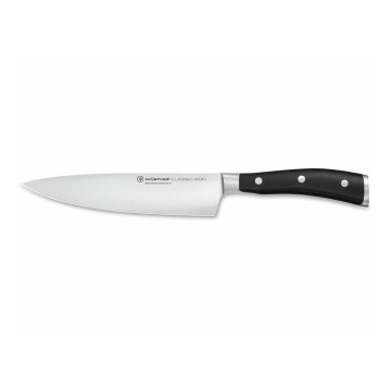 Wüsthof - Cuchillo de cocinero CLASSIC IKON 18 cm negro