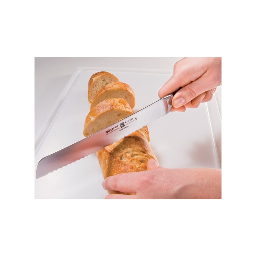 Wüsthof - Cuchillo de pan CLASSIC 20 cm negro
