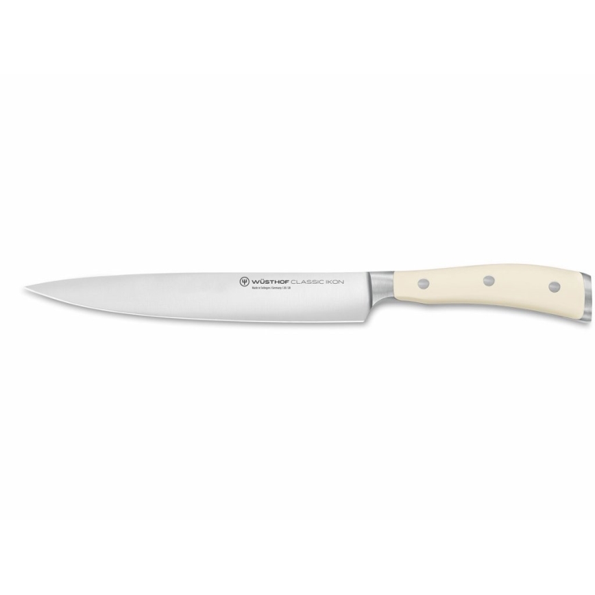 Wüsthof - Juego de cuchillos de cocina CLASSIC IKON 3 pcs crema