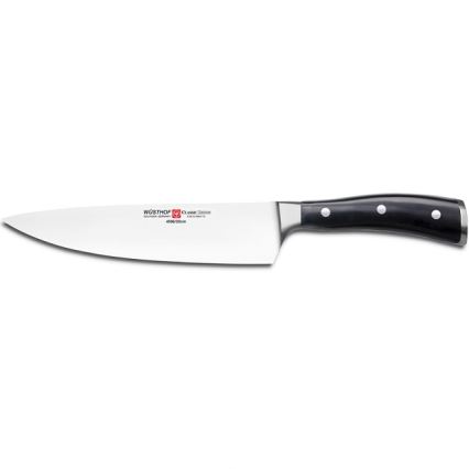Wüsthof - Juego de cuchillos de cocina CLASSIC IKON 3 piezas negro