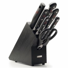 Wüsthof - Juego de cuchillos de cocina en soporte CLASSIC 8 piezas negro