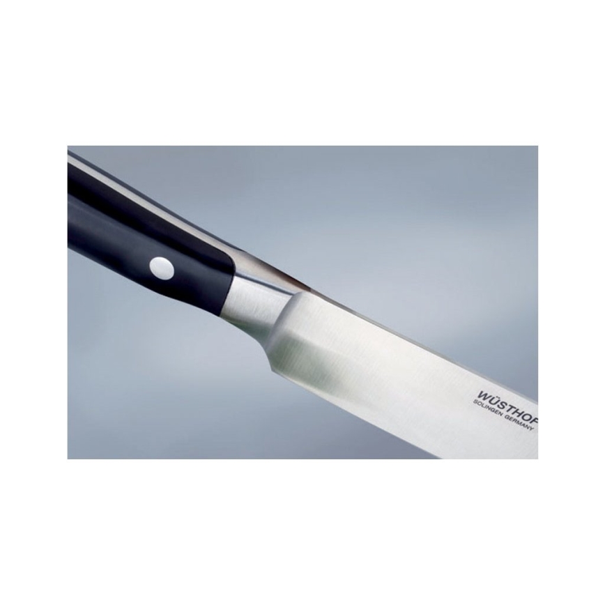 Wüsthof - Juego de cuchillos de cocina en soporte CLASSIC IKON 8 pz ceniza/negro