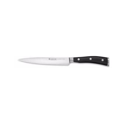 Wüsthof - Juego de cuchillos de cocina en soporte CLASSIC IKON 8 pz ceniza/negro