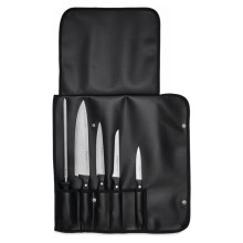 Wüsthof - Juego de cuchillos de cocinero GOURMET 6 piezas negro