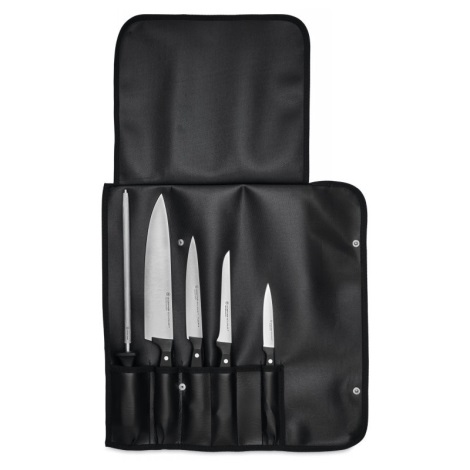 Wüsthof - Juego de cuchillos de cocinero GOURMET 6 piezas negro