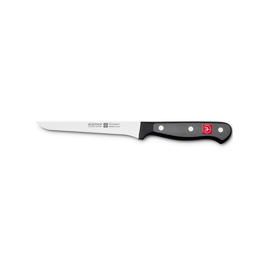 Wüsthof - Juego de cuchillos de cocinero GOURMET 6 piezas negro