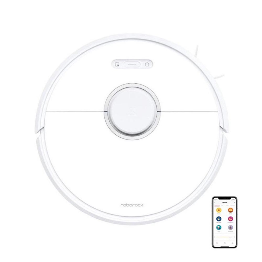 Xiaomi - Aspirador robótico inteligente ROBOROCK S6 42W Wi-Fi blanco