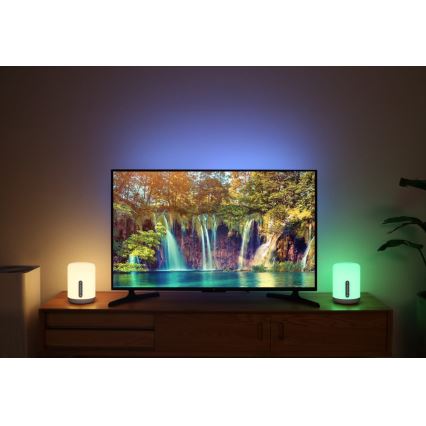 Xiaomi - Lámpara de mesa LED RGB Regulable BEDSIDE LED/9W/12-230V Wi-Fi/BT