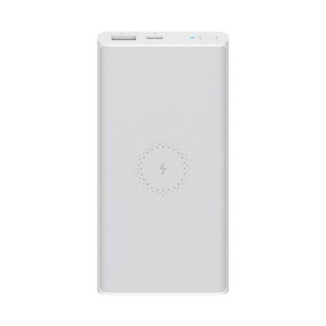 Xiaomi - Power Bank con cargador inalámbrico 10000 mAh blanco