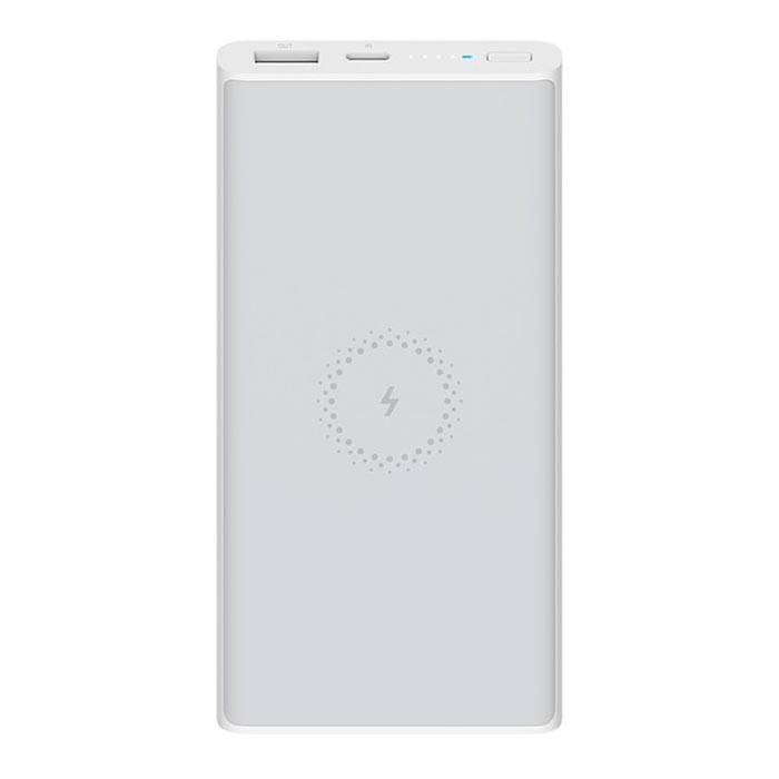 Xiaomi - Power Bank con cargador inalámbrico 10000 mAh blanco