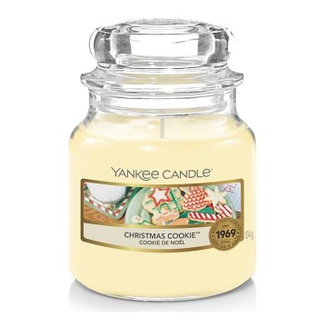 Yankee Candle - Vela perfumada CHRISTMAS COOKIE pequeña 104g 20-30 horas
