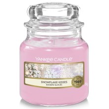Yankee Candle - Vela perfumada SNOWFLAKE KISSES pequeño 104g 20-30 horas