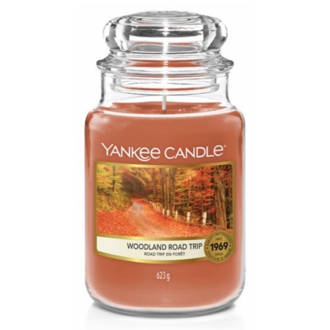 Yankee Candle - Vela perfumada WOODLAND ROAD TRIP grande 623g 110-150 horas
