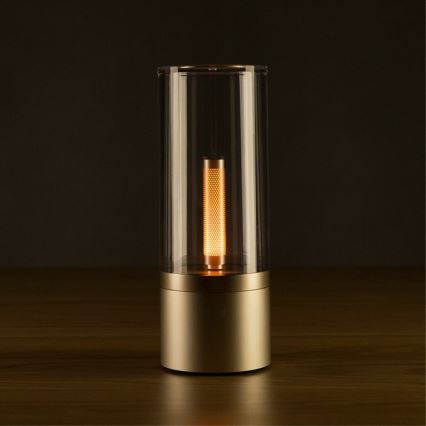 Yeelight - Lámpara de mesa LED regulable CANDELA LED/6,5W/5V 2100 mAh Bluetooth