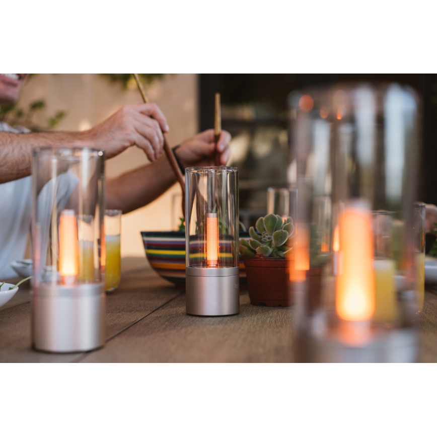 Yeelight - Lámpara de mesa LED regulable CANDELA LED/6,5W/5V 2100 mAh Bluetooth