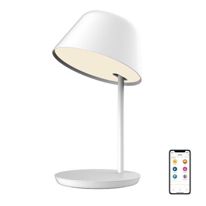 Yeelight - Lámpara de mesa LED regulable con carga inalámbrica Staria Bedside Lamp Pro LED/20W/230V Wi-Fi