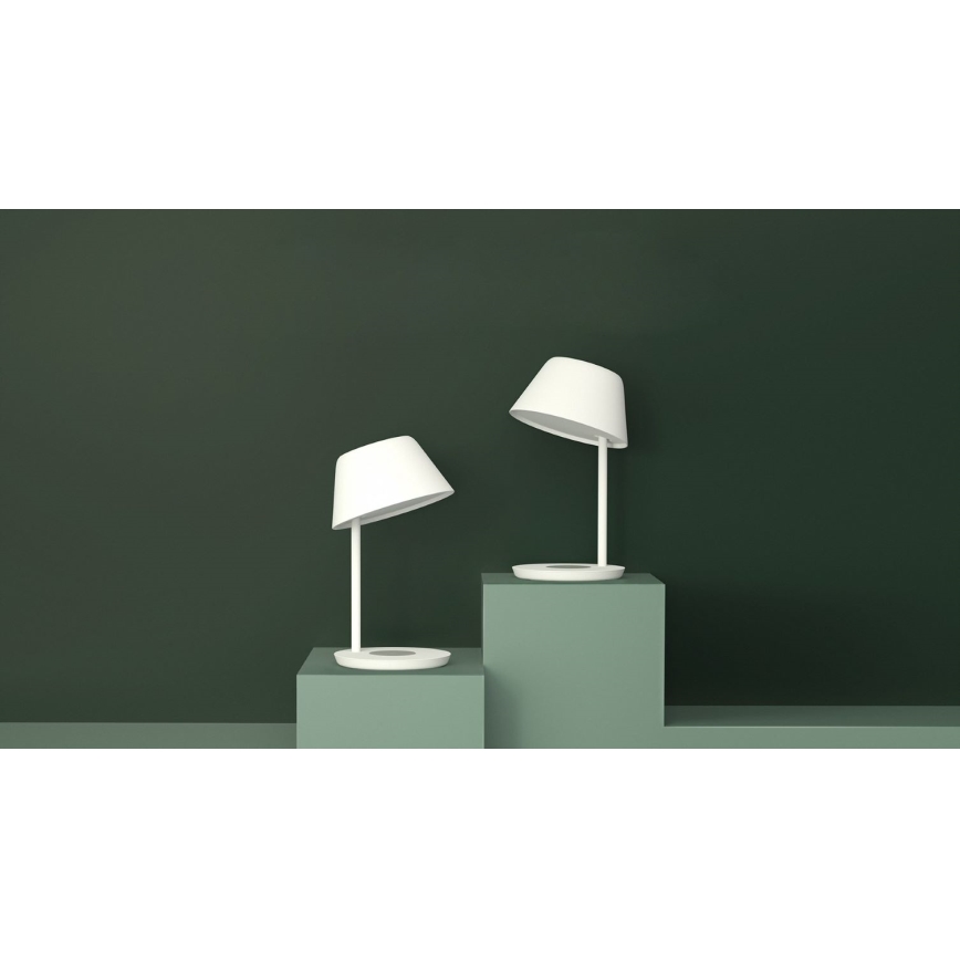 Yeelight - Lámpara de mesa LED regulable con carga inalámbrica Staria Bedside Lamp Pro LED/20W/230V Wi-Fi