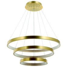 Zambelis 2009 - Lámpara de araña LED regulable LED/112W/230V dorado