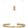 Zambelis 2012 - Lámpara de araña LED regulable LED/40W/230V dorado