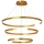 Zambelis 2014 - Lámpara de araña LED regulable LED/120W/230V dorado