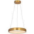 Zambelis 2046 - Lámpara de araña LED regulable LED/30W/230V diá. 40 cm dorado