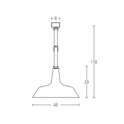 Zambelis 22225 - Lámpara colgante 1xE27/40W/230V