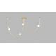 Zambelis 22248 - Lámpara de araña LED regulable LED/42W/230V dorado