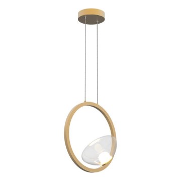 Zambelis 23028 - Lámpara de araña LED regulable LED/7W/230V 3000K dorado