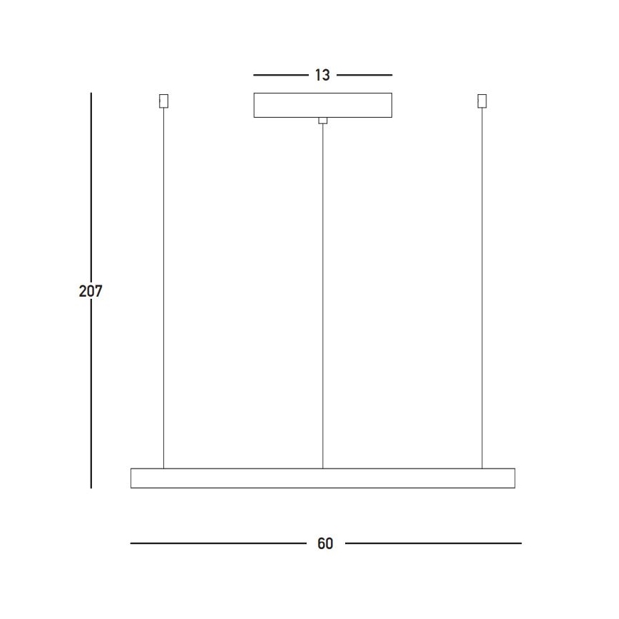 Zambelis 23032 - Lámpara de araña LED regulable LED/28W/230V 3000K diá. 60 cm dorado