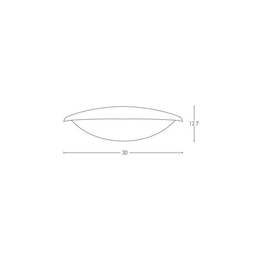 Zambelis E115 - Aplique LED para exterior LED/6W/230V IP54 antracita