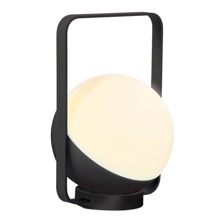 Zambelis E233 - Lámpara LED regulable de exterior LED/1,5W/5V IP44 negro