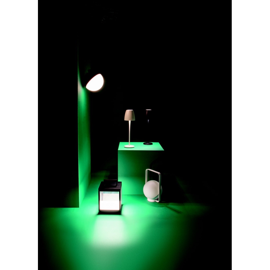 Zambelis E233 - Lámpara LED regulable de exterior LED/1,5W/5V IP44 negro