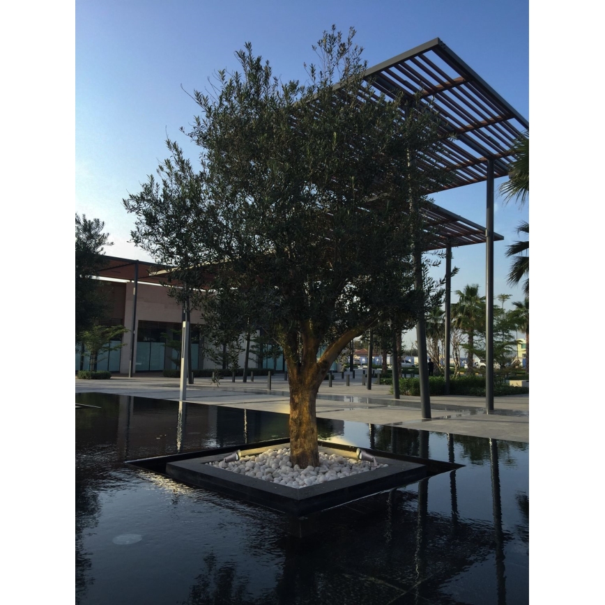 Zambelis E310 - Lámpara de exterior 1xGU10/7W/230V IP54