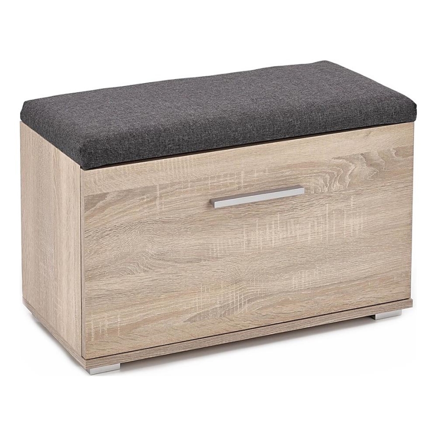 Zapatero LIMA 45x70 cm gris/roble sonoma
