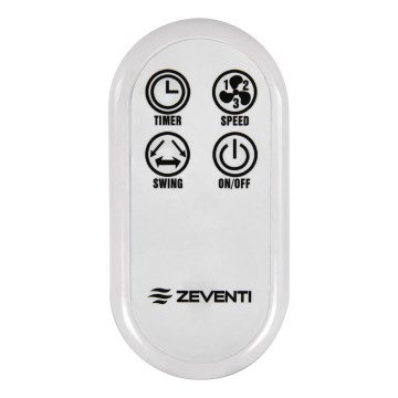 ZEVENTI - Mando a distancia para ventiladores FREEZE blanco