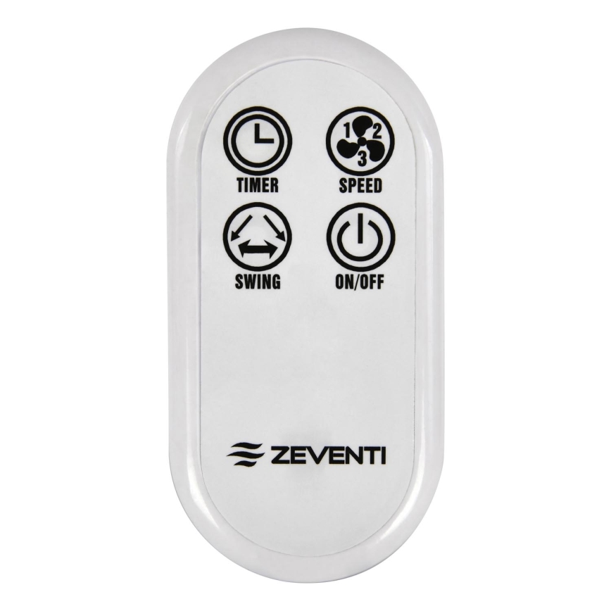 ZEVENTI - Mando a distancia para ventiladores FREEZE blanco