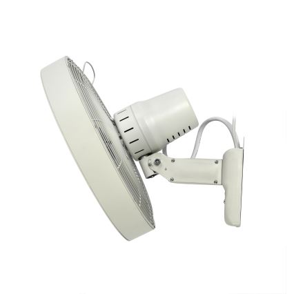 ZEVENTI - Ventilador de pared FREEZE 50W/230V diá. 40 cm blanco + control remoto