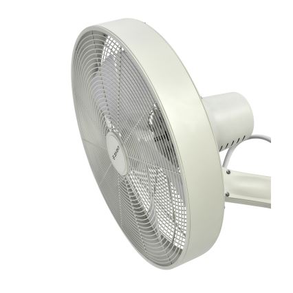 ZEVENTI - Ventilador de pared FREEZE 50W/230V diá. 40 cm blanco + control remoto
