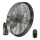 ZEVENTI - Ventilador de pared FREEZE 50W/230V diá. 40 cm cromo mate + control remoto
