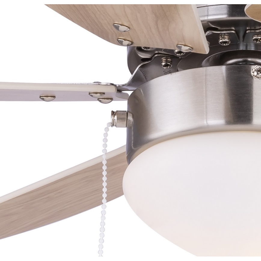 ZEVENTI - Ventilador de techo FAMARA 1xE14/60W/230V beige