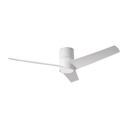 ZEVENTI - Ventilador de techo LED regulable BARROSA LED/18W/230V 3000-6000K Wi-Fi Tuya blanco + control remoto