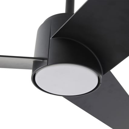ZEVENTI - Ventilador de techo LED regulable ORVIETO LED/18W/230V 3000-6000K Wi-Fi Tuya negro + control remoto