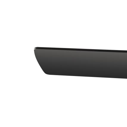 ZEVENTI - Ventilador de techo LED regulable ORVIETO LED/18W/230V 3000-6000K Wi-Fi Tuya negro + control remoto